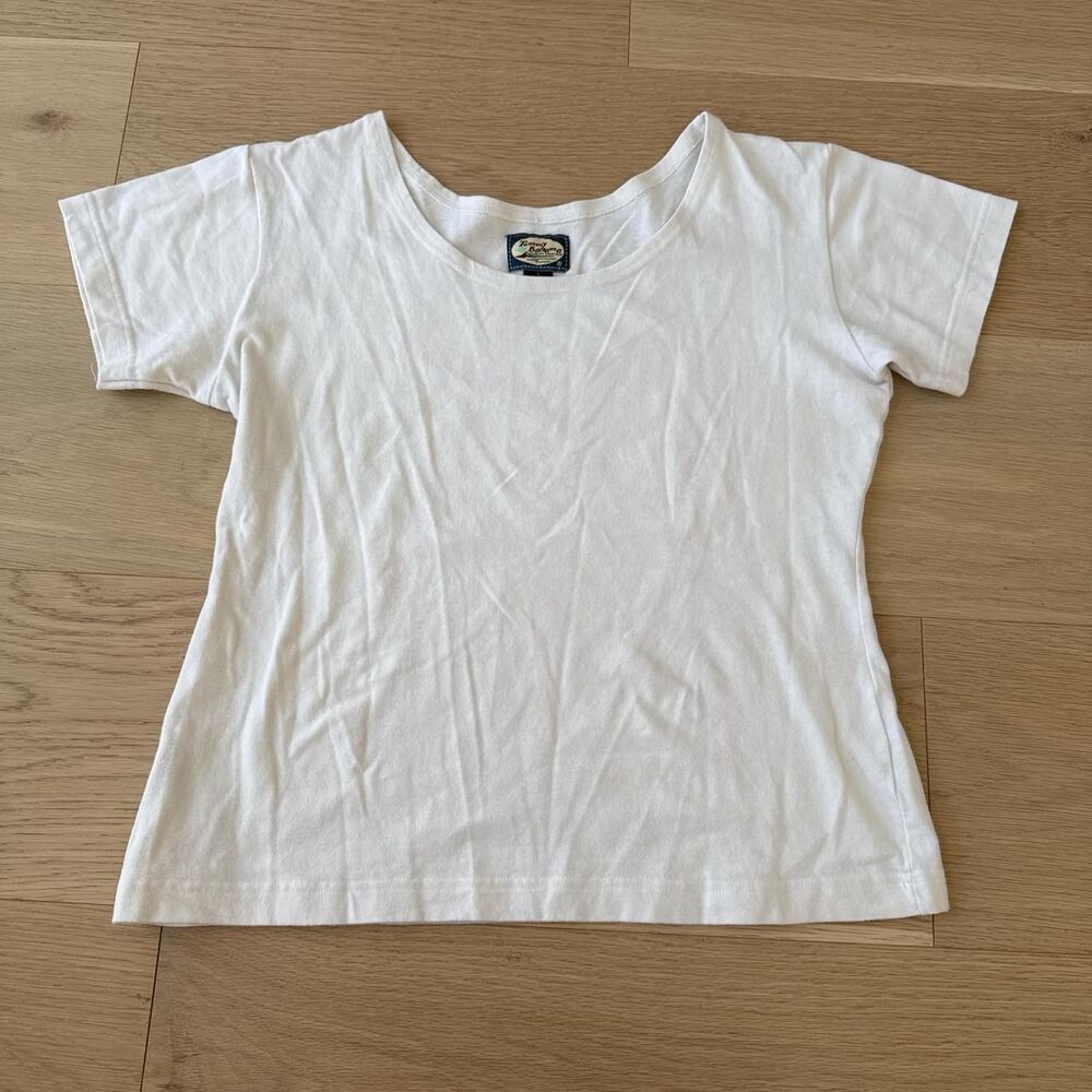 Tommy-bahama Women's White and Cream T-shirt